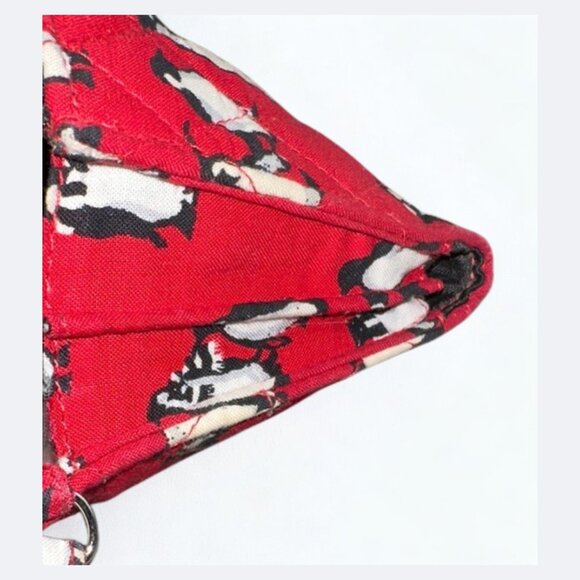 Vera Bradley Playful Penguins Red Pattern Your Turn Smartphone Wallet Wristlet - Picture 14 of 15